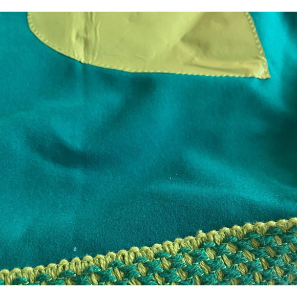 Vintage Game Card Table Cover Fabric Shamrock Heart Diamond Spade Poker 40x40" - Picture 4 of 11